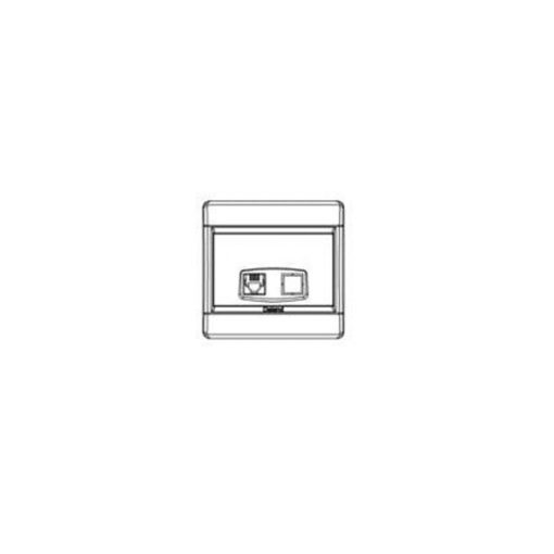 پریز تک سوکت تلفن دلند مدل رایان - قیمت و خرید | فروشگاه نت ران